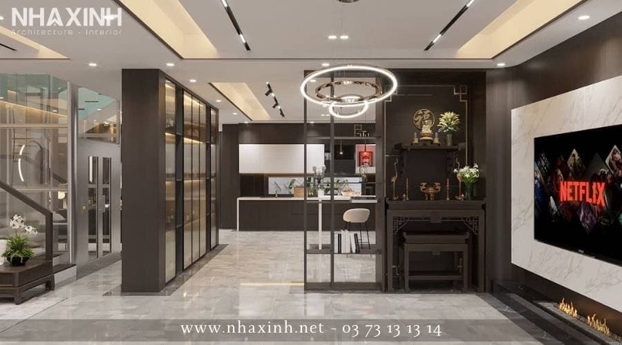 lối vào phòng khách