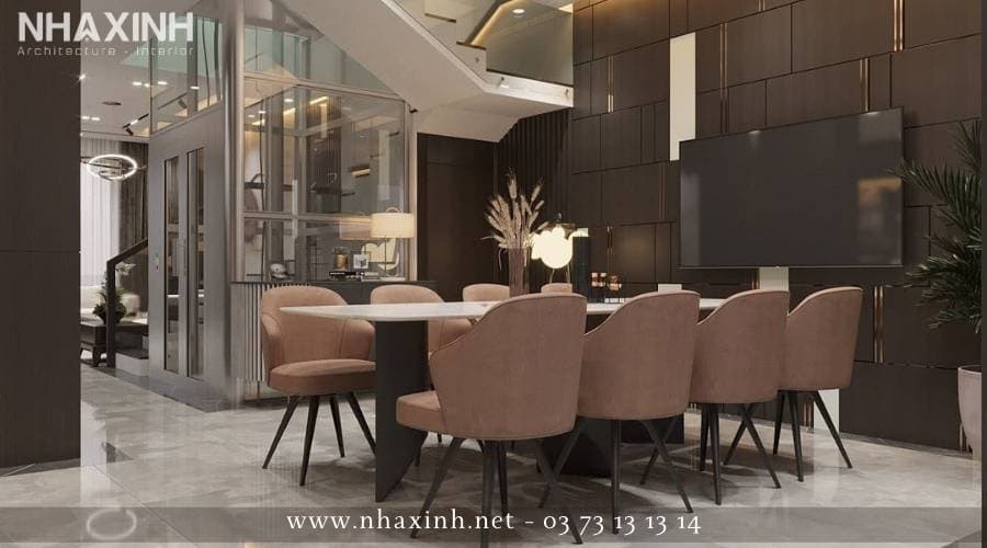 nội thất khu vực bếp ăn