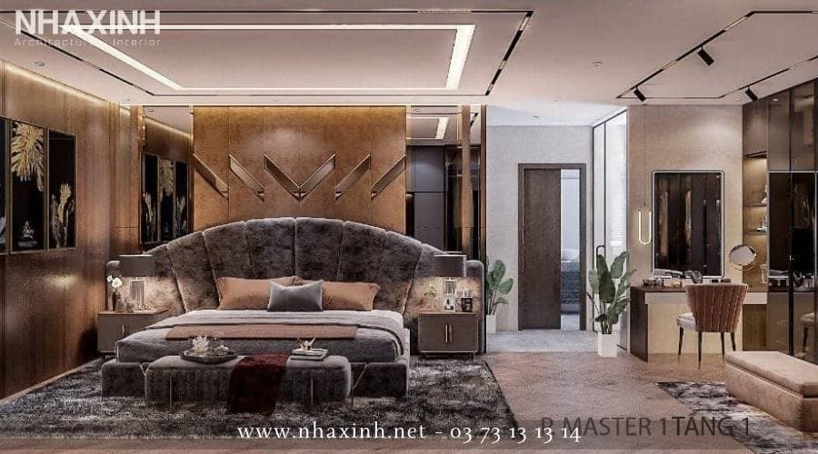 nôi thất phòng ngủ Master