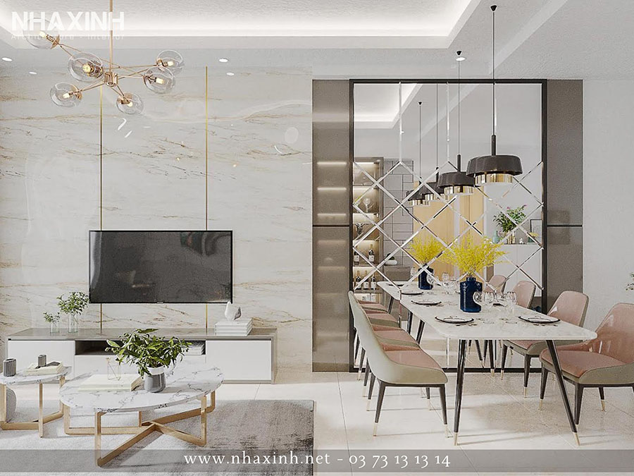 nội thất khách - bếp