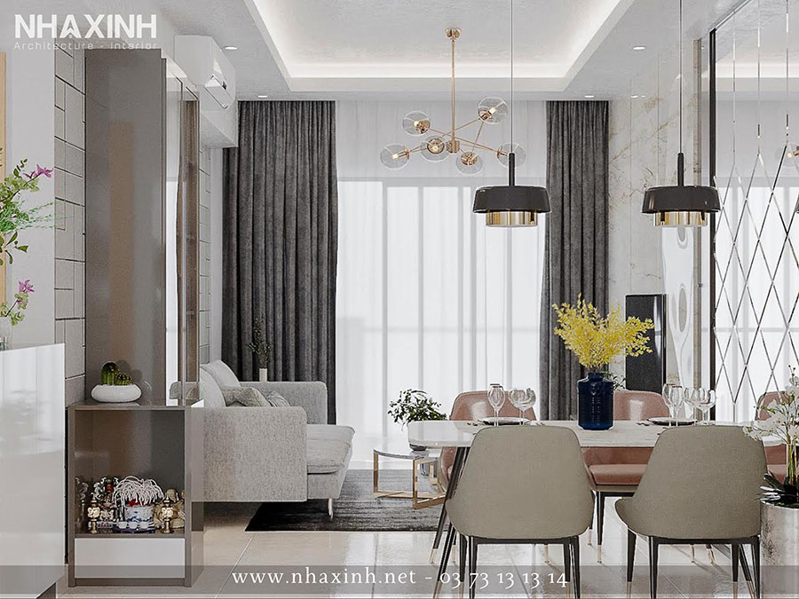 nội thất khách - bếp