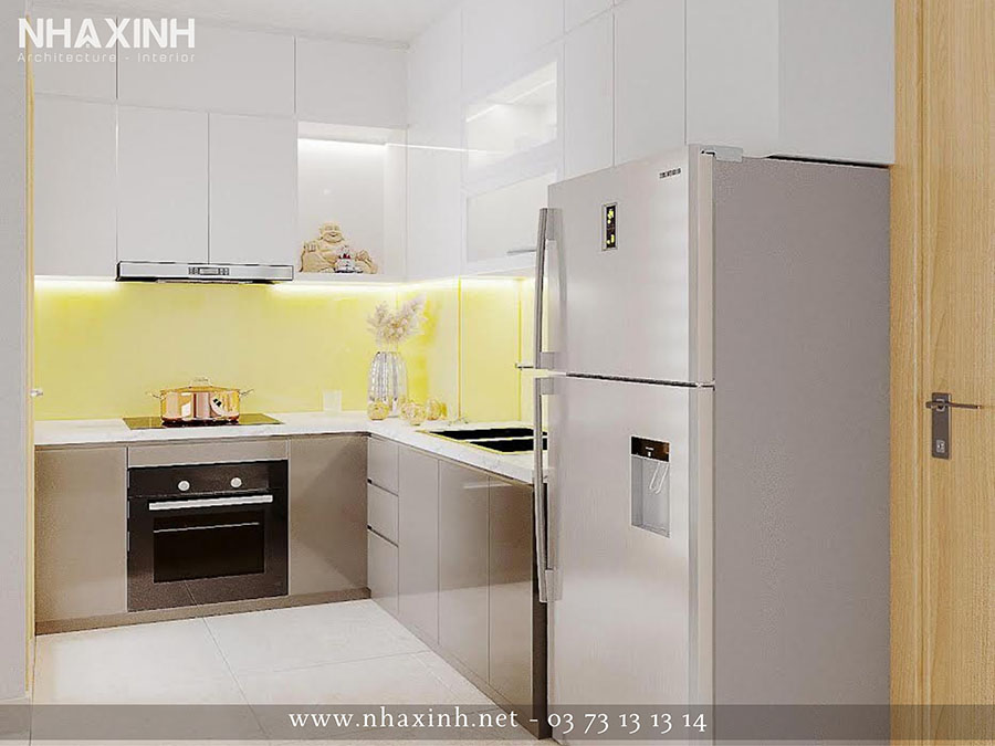 hệ tủ bếp trên - dưới