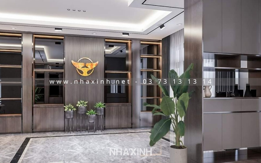 sảnh tầng trệt