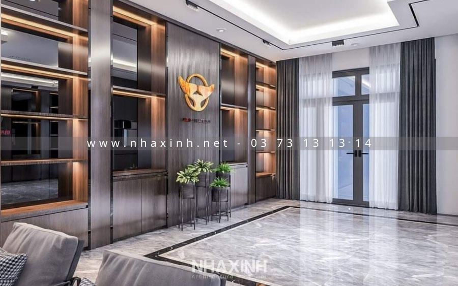 sảnh tầng trệt