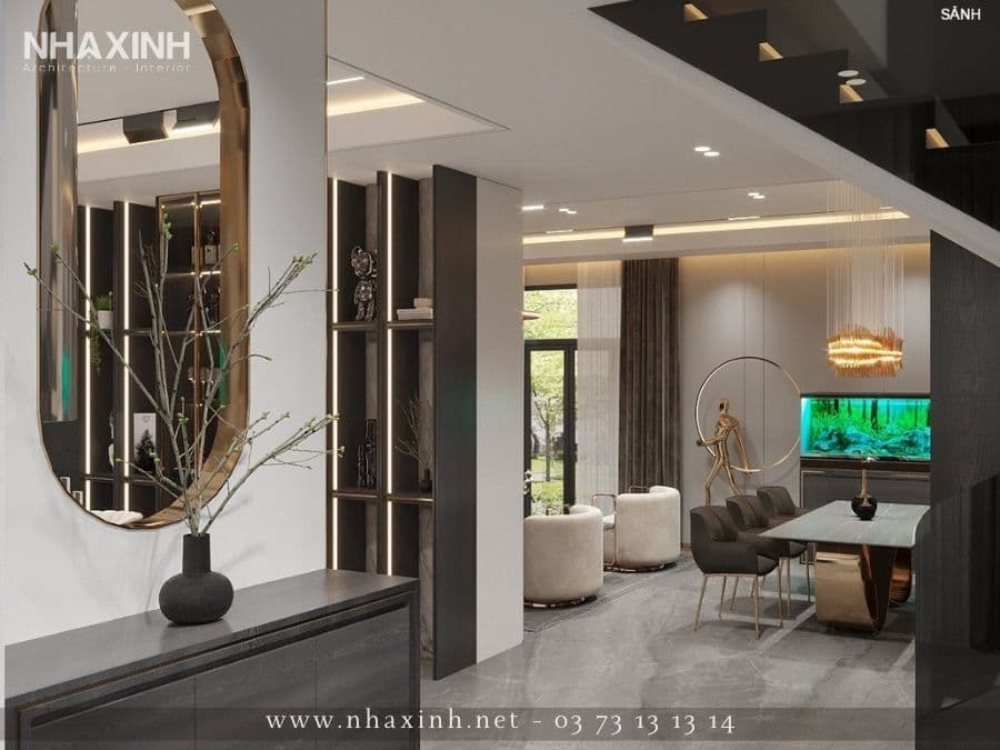 phòng khách tầng trệt phòng khách tầng trệt