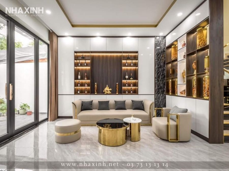 thiết kế nội thất nhà phố tại quận tân bình