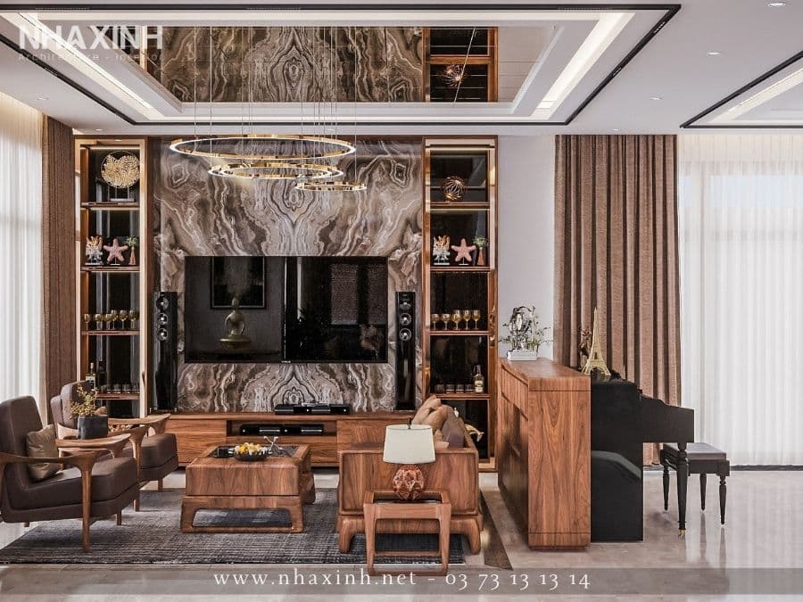 thiết kế nội thất nhà phố tại quận 12