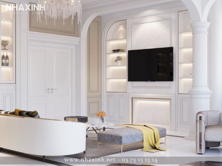 Nội thất phòng khách lầu 1