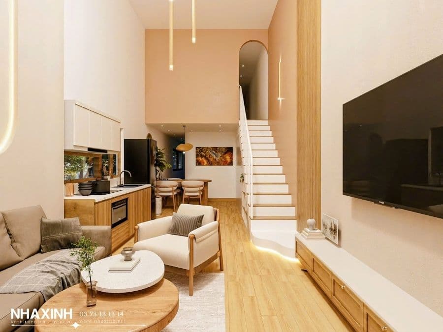 thiết kế nội thất nhà phố tại Biên Hòa